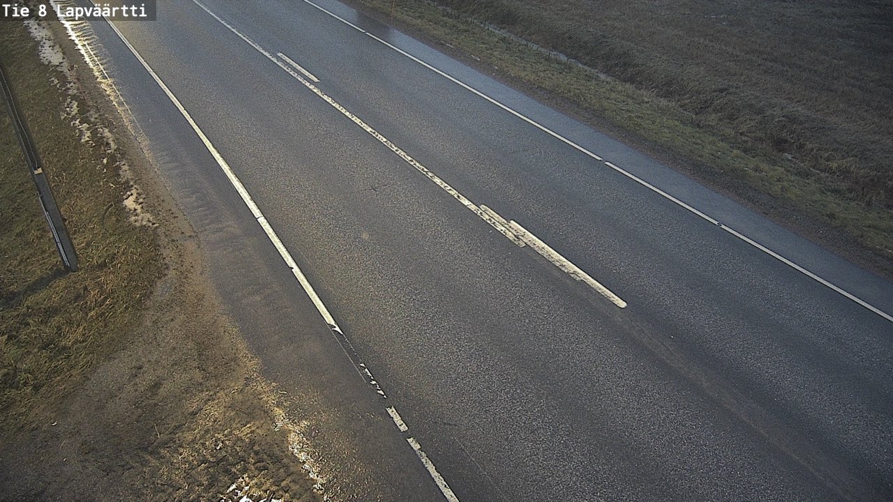 Weather Camera Image Väg 8 Kristinestad, Lappfjärd, Kristiinankaupunki, Pohjanmaa