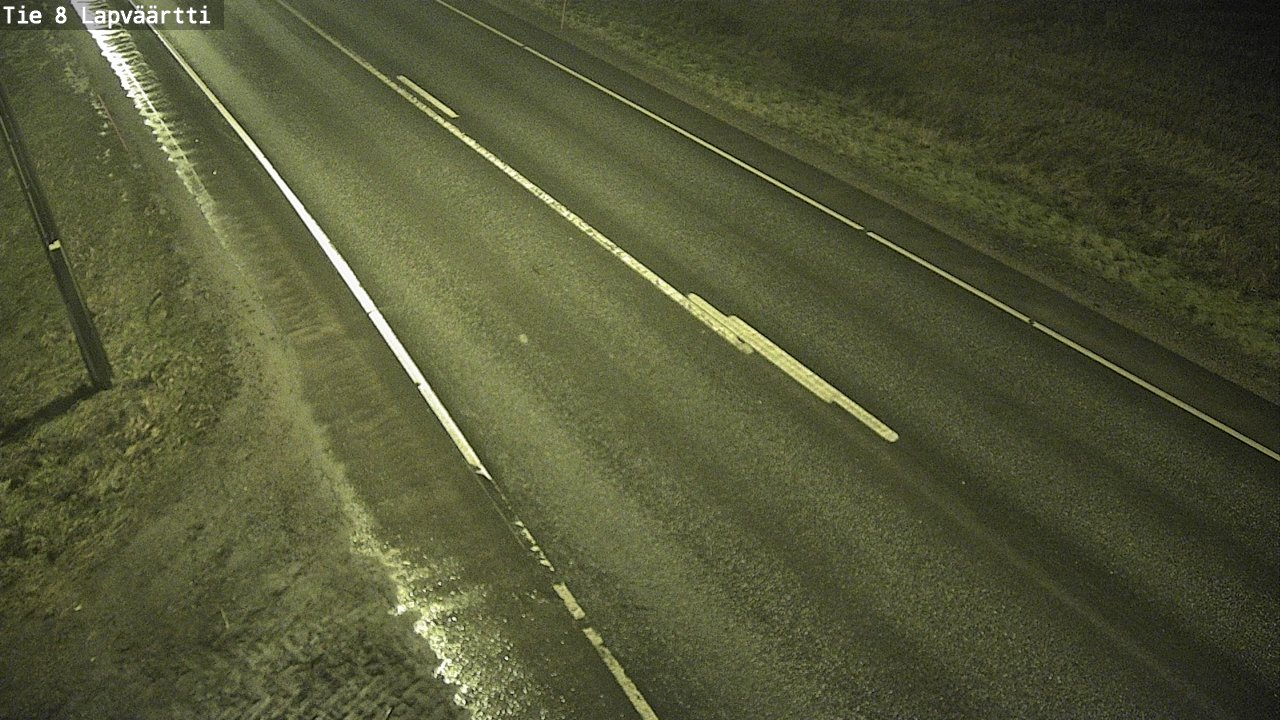 Weather Camera Image Väg 8 Kristinestad, Lappfjärd, Kristiinankaupunki, Pohjanmaa