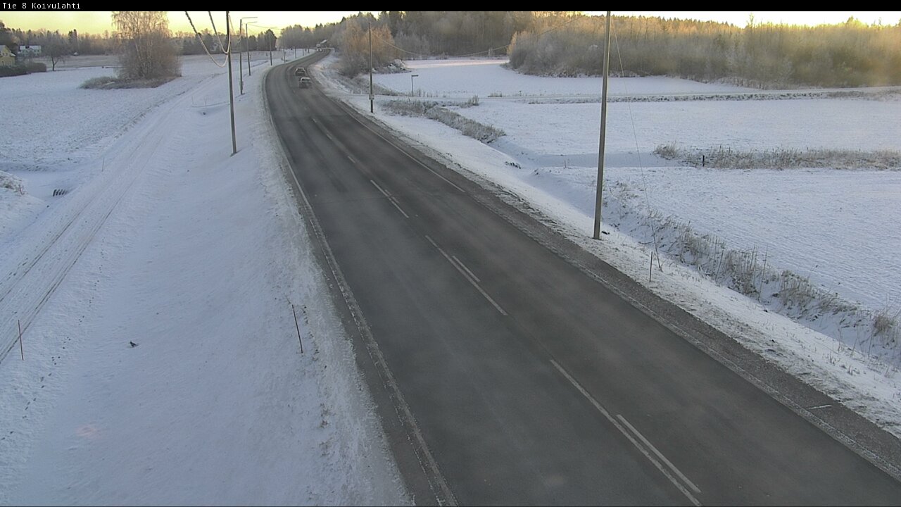 Weather Camera Image Väg 8 Korsholm, Kvevlax, Mustasaari, Pohjanmaa