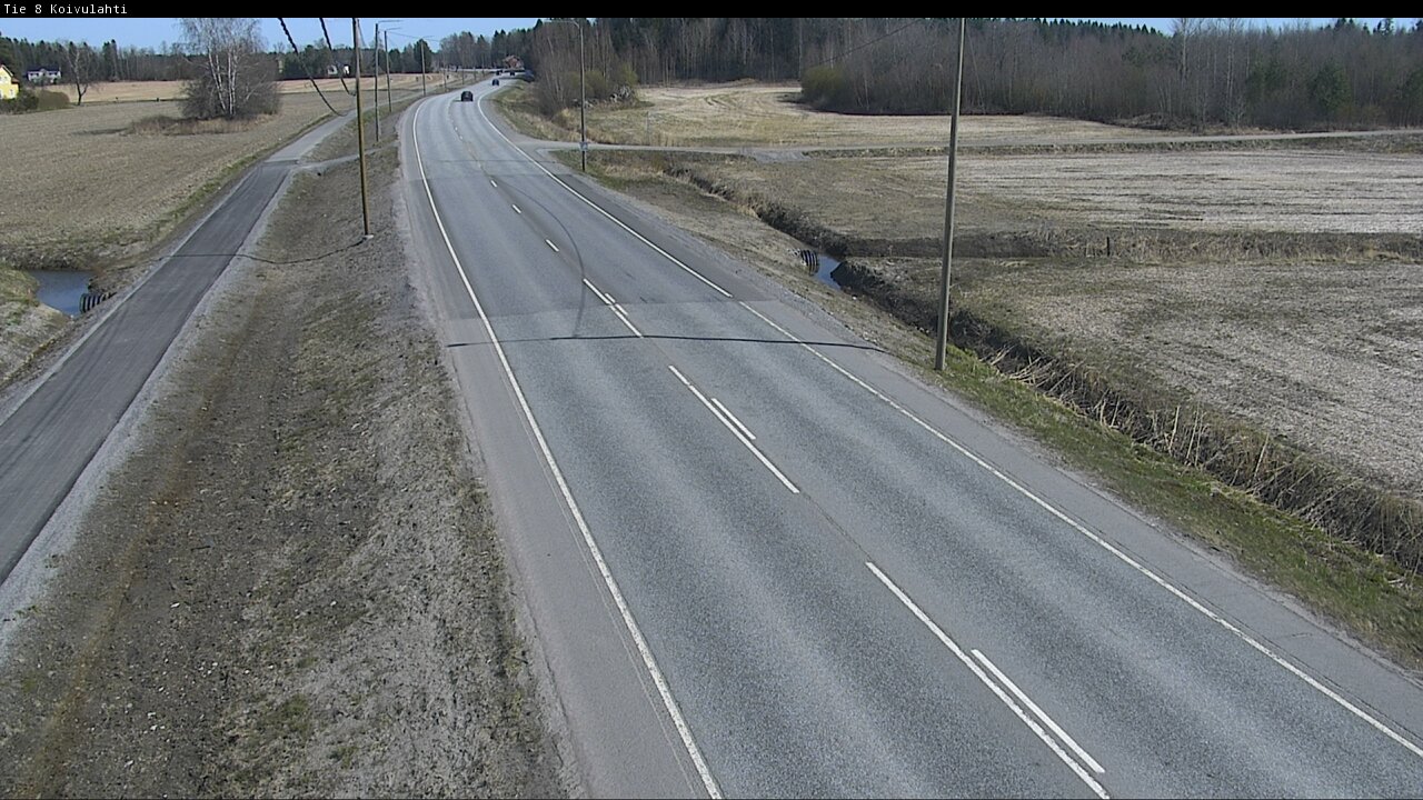 Weather Camera Image Road 8 Mustasaari, Koivulahti, Mustasaari, Pohjanmaa