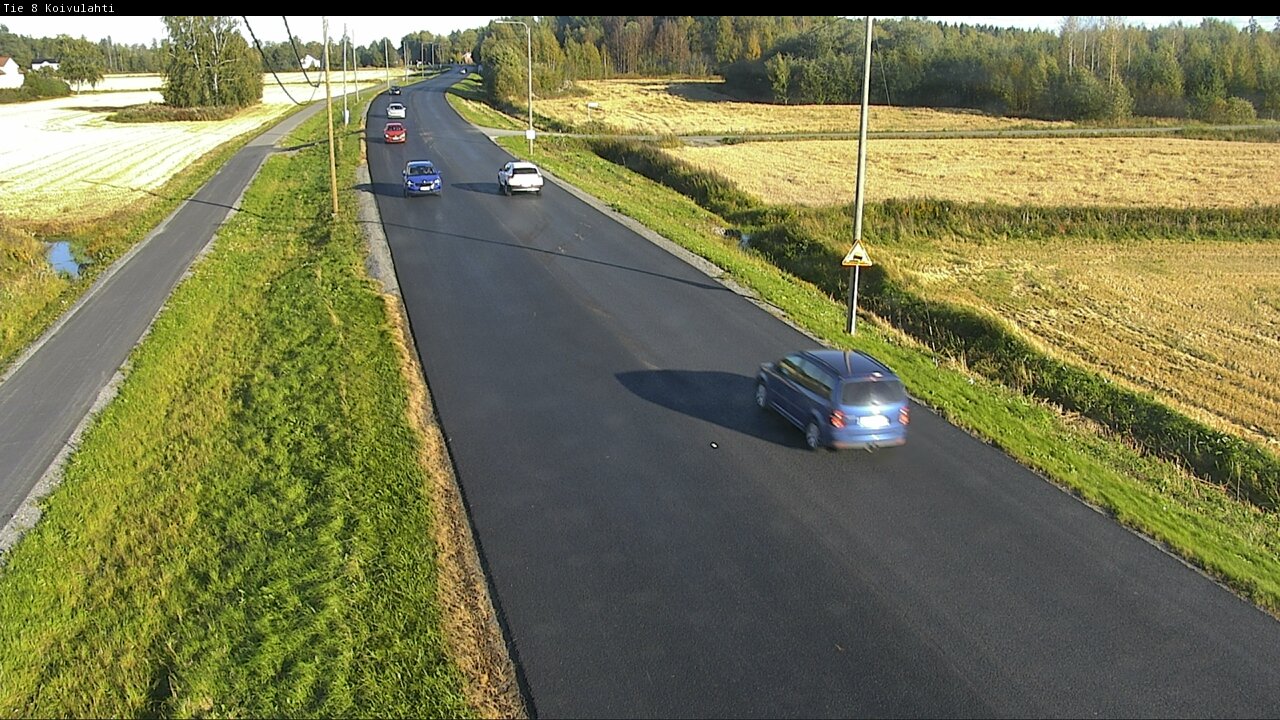 Weather Camera Image Road 8 Mustasaari, Koivulahti, Mustasaari, Pohjanmaa