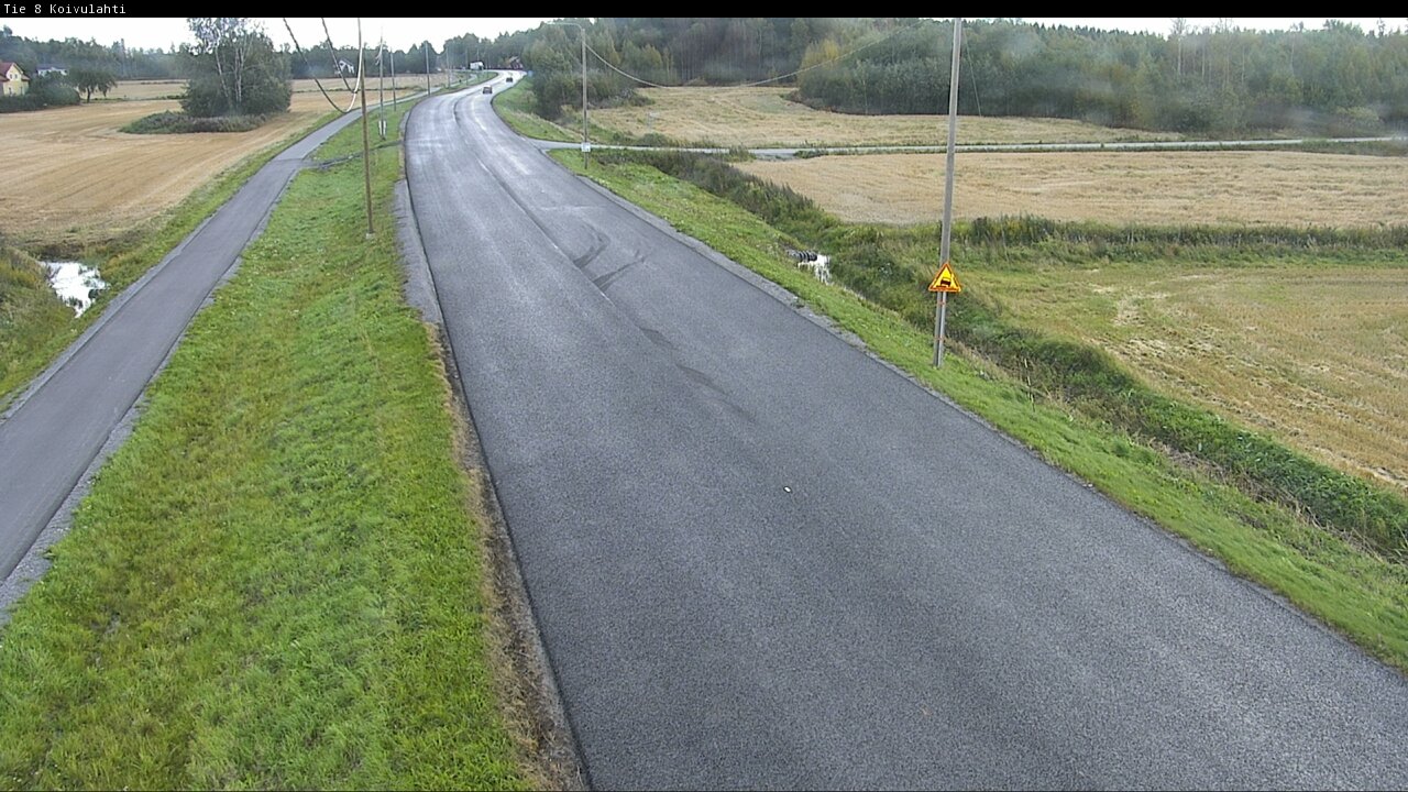 Weather Camera Image Väg 8 Korsholm, Kvevlax, Mustasaari, Pohjanmaa