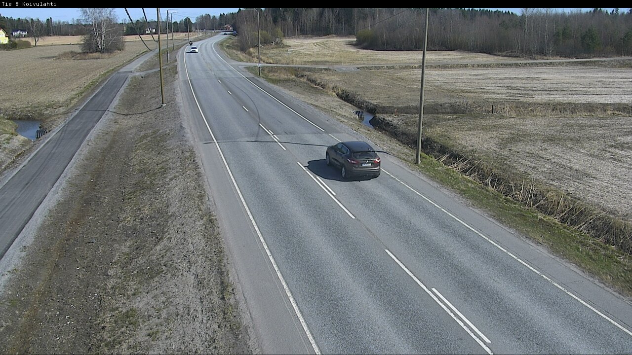 Weather Camera Image Road 8 Mustasaari, Koivulahti, Mustasaari, Pohjanmaa