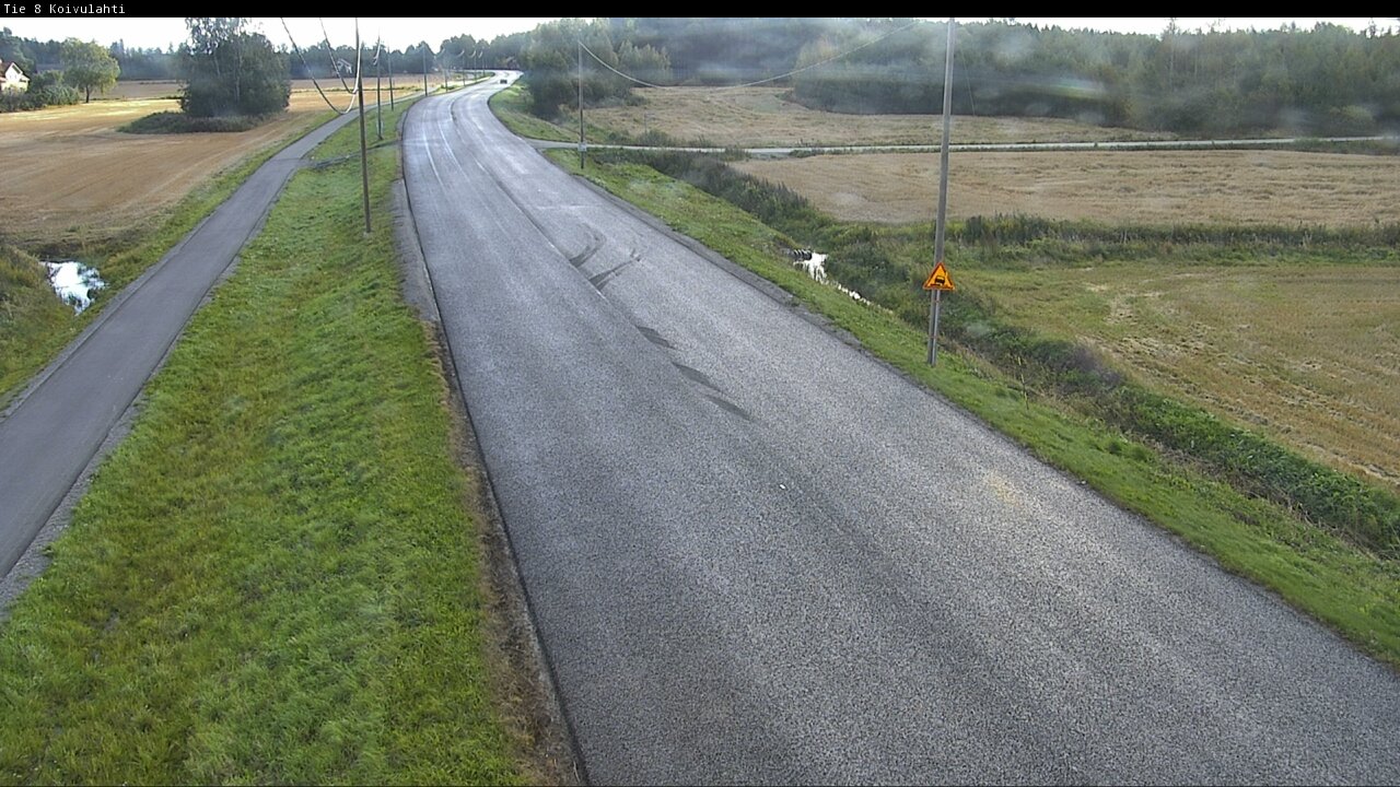 Weather Camera Image Väg 8 Korsholm, Kvevlax, Mustasaari, Pohjanmaa
