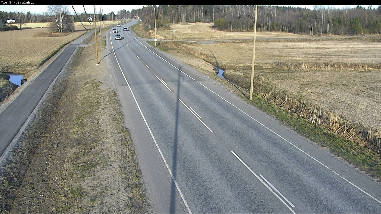 Weather Camera Image Road 8 Mustasaari, Koivulahti, Mustasaari, Pohjanmaa