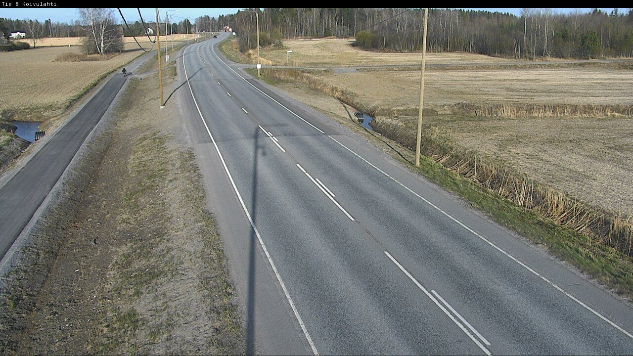 Weather Camera Image Road 8 Mustasaari, Koivulahti, Mustasaari, Pohjanmaa