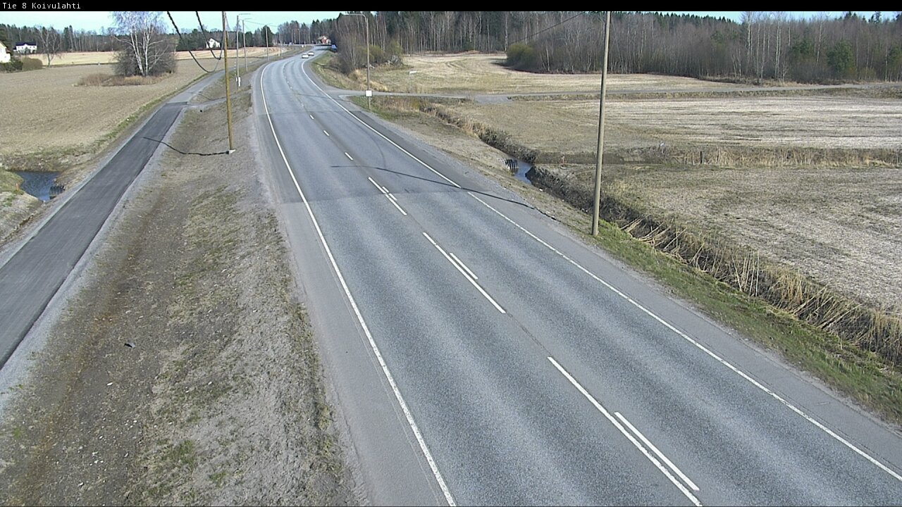 Weather Camera Image Road 8 Mustasaari, Koivulahti, Mustasaari, Pohjanmaa