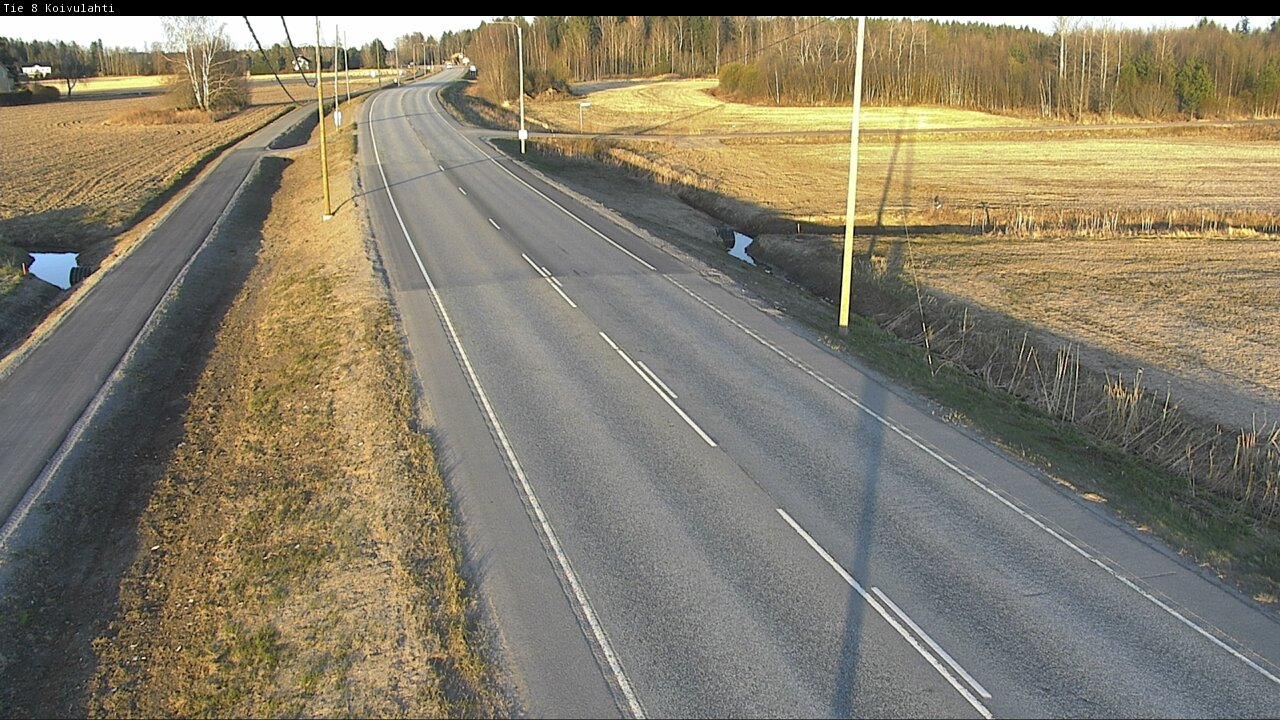 Weather Camera Image Road 8 Mustasaari, Koivulahti, Mustasaari, Pohjanmaa