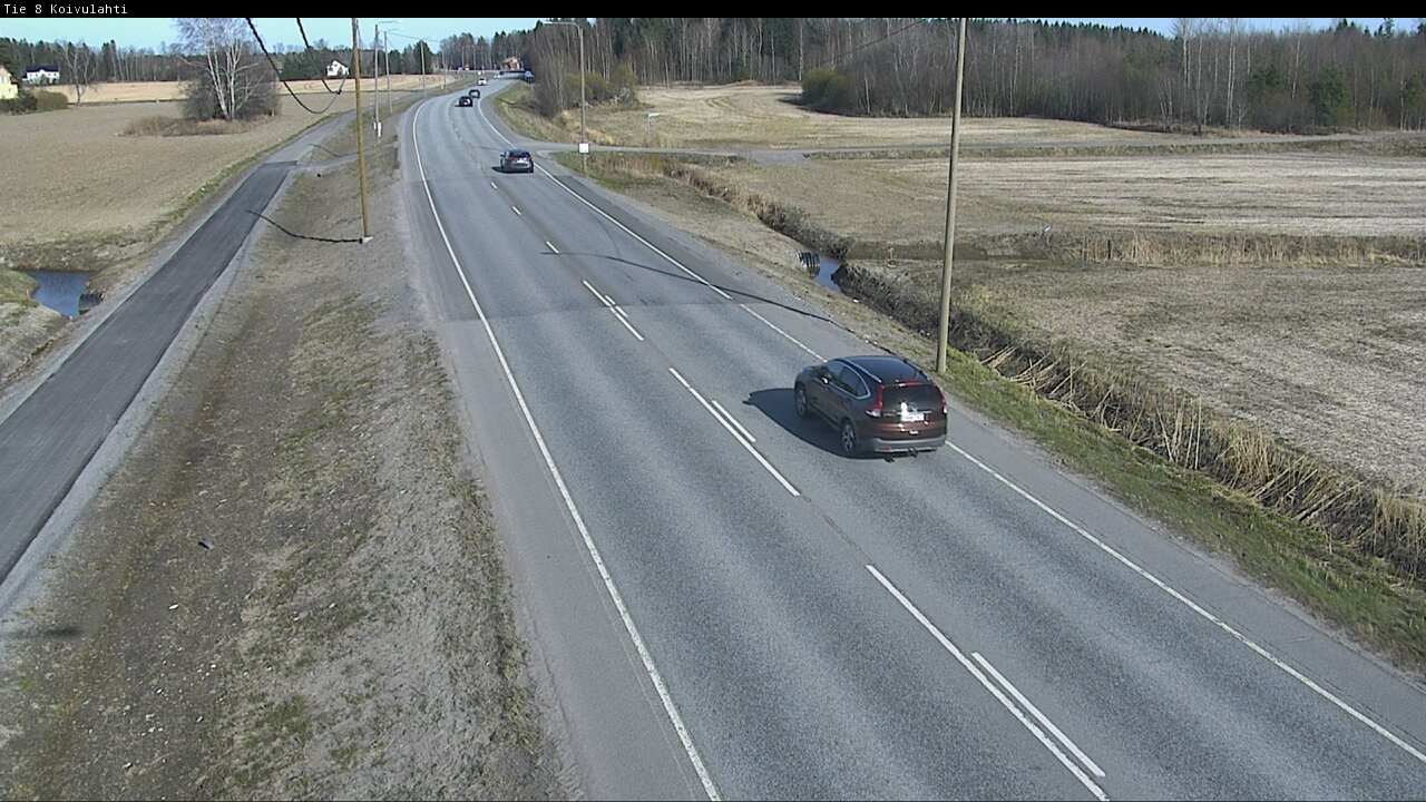 Weather Camera Image Road 8 Mustasaari, Koivulahti, Mustasaari, Pohjanmaa