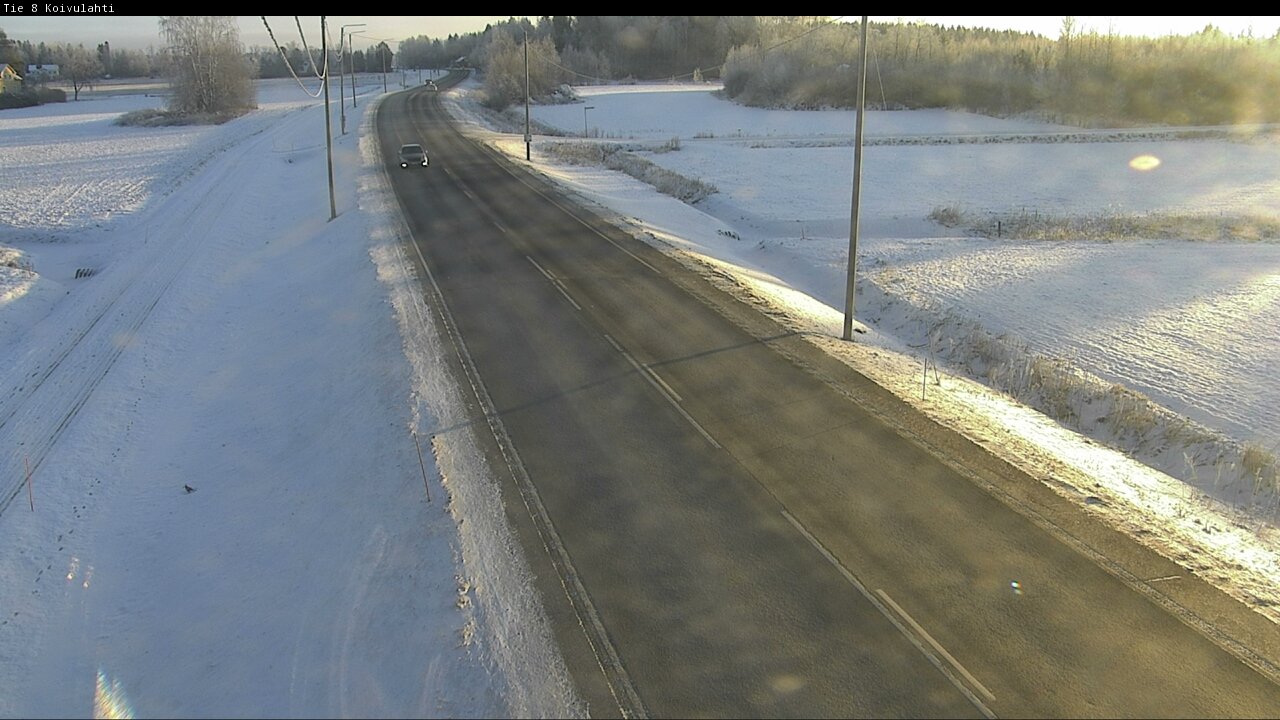 Weather Camera Image Väg 8 Korsholm, Kvevlax, Mustasaari, Pohjanmaa