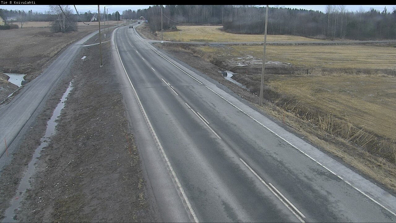 Weather Camera Image Road 8 Mustasaari, Koivulahti, Mustasaari, Pohjanmaa