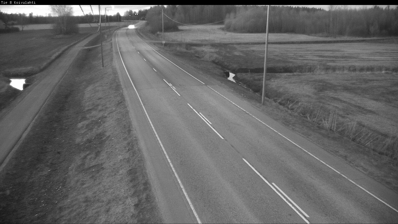 Weather Camera Image Road 8 Mustasaari, Koivulahti, Mustasaari, Pohjanmaa