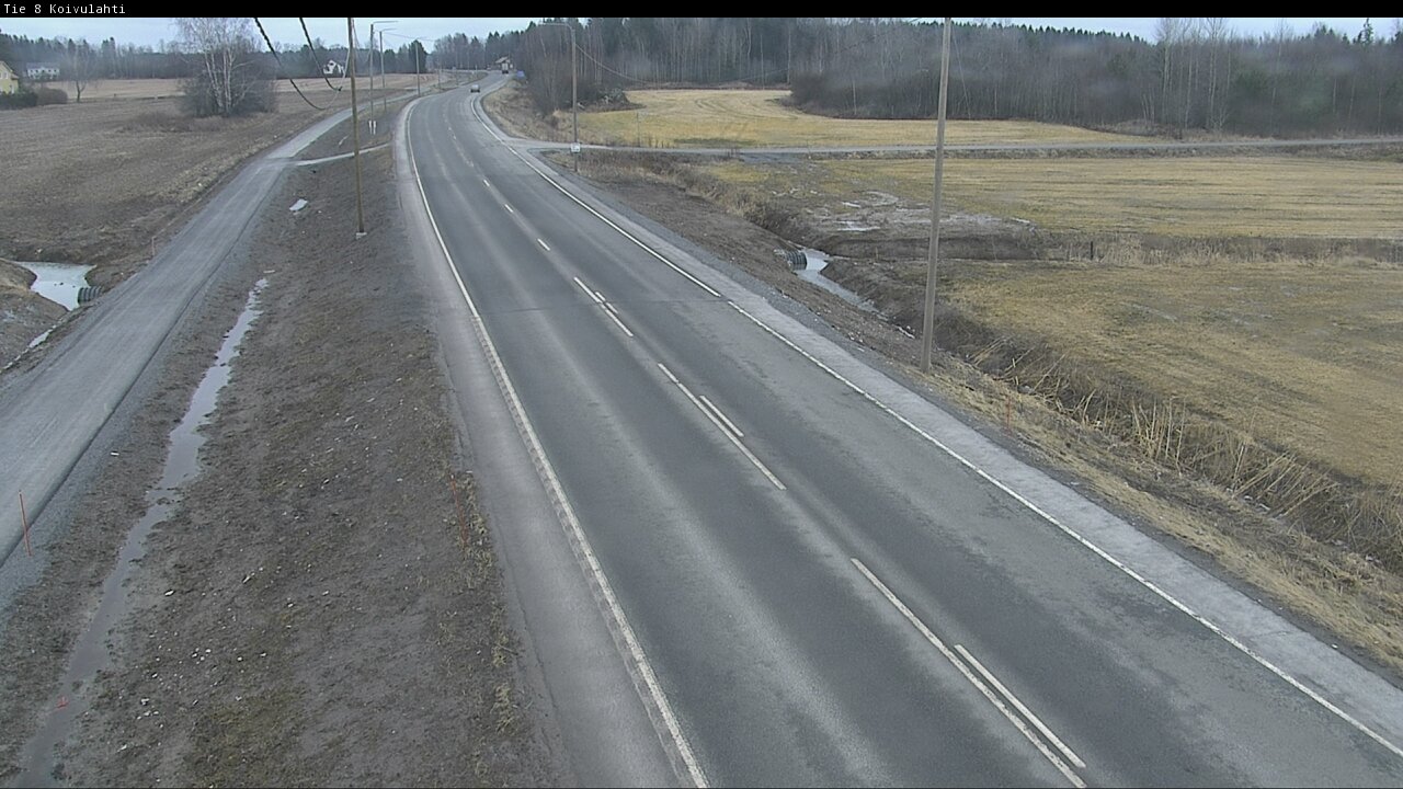 Weather Camera Image Road 8 Mustasaari, Koivulahti, Mustasaari, Pohjanmaa