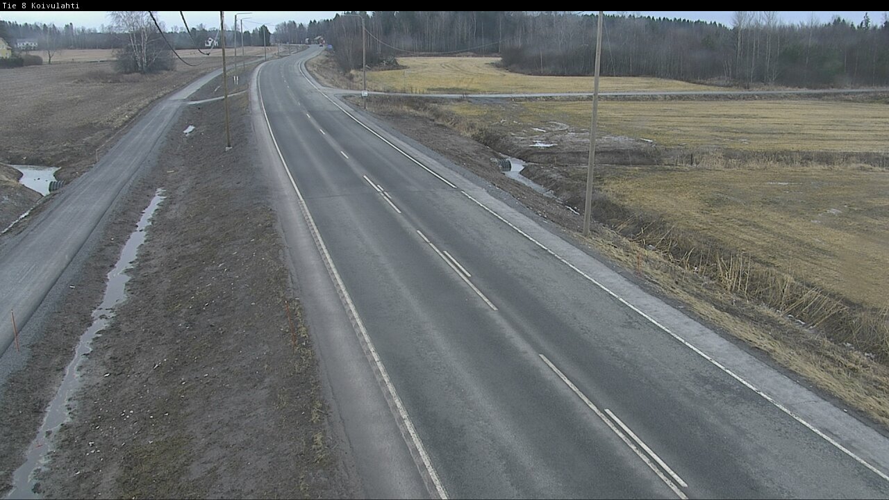 Weather Camera Image Väg 8 Korsholm, Kvevlax, Mustasaari, Pohjanmaa