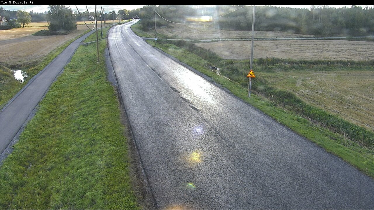 Weather Camera Image Väg 8 Korsholm, Kvevlax, Mustasaari, Pohjanmaa