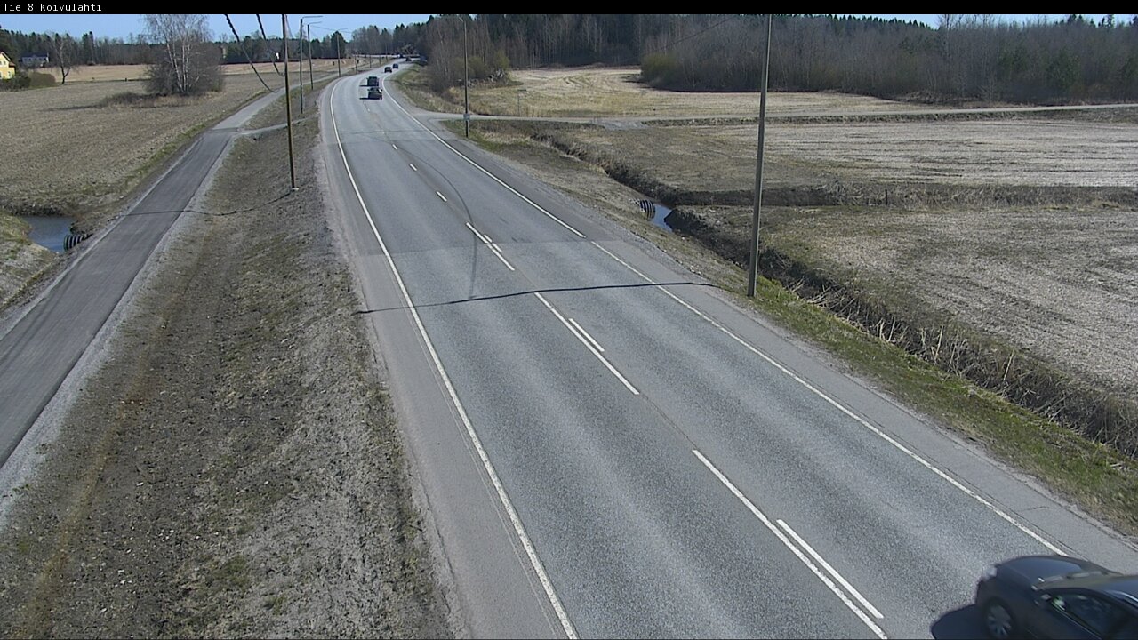 Weather Camera Image Road 8 Mustasaari, Koivulahti, Mustasaari, Pohjanmaa