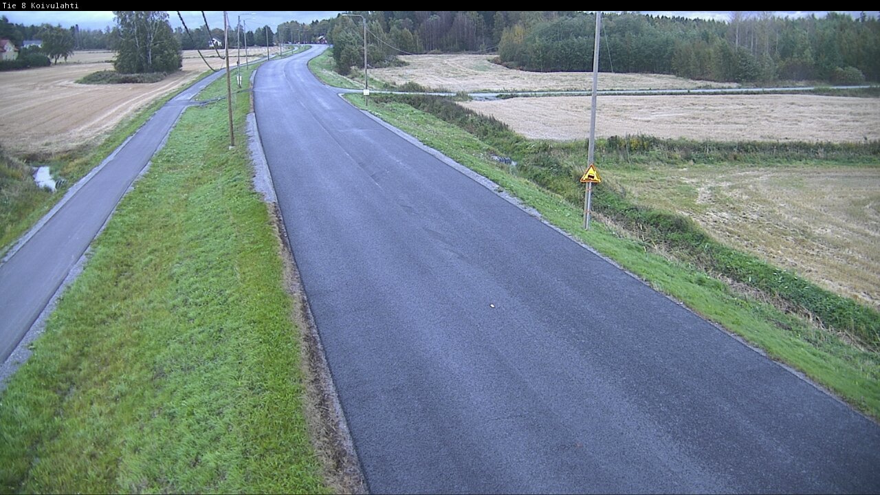 Weather Camera Image Väg 8 Korsholm, Kvevlax, Mustasaari, Pohjanmaa