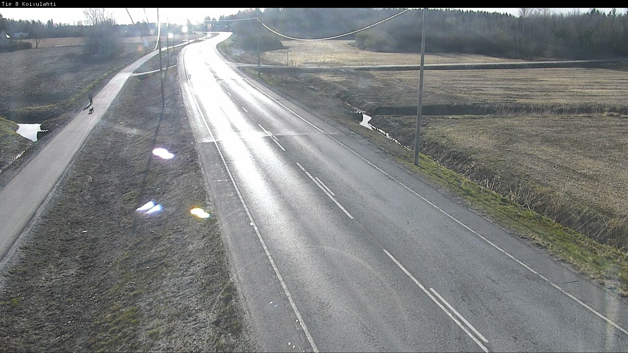 Weather Camera Image Road 8 Mustasaari, Koivulahti, Mustasaari, Pohjanmaa