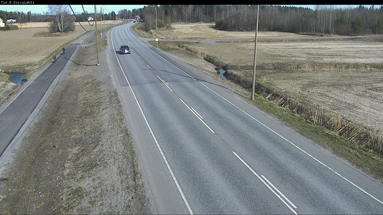 Weather Camera Image Road 8 Mustasaari, Koivulahti, Mustasaari, Pohjanmaa