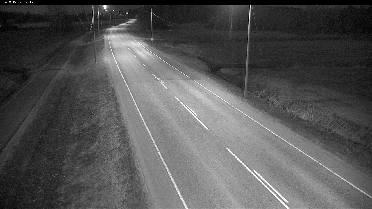 Weather Camera Image Road 8 Mustasaari, Koivulahti, Mustasaari, Pohjanmaa