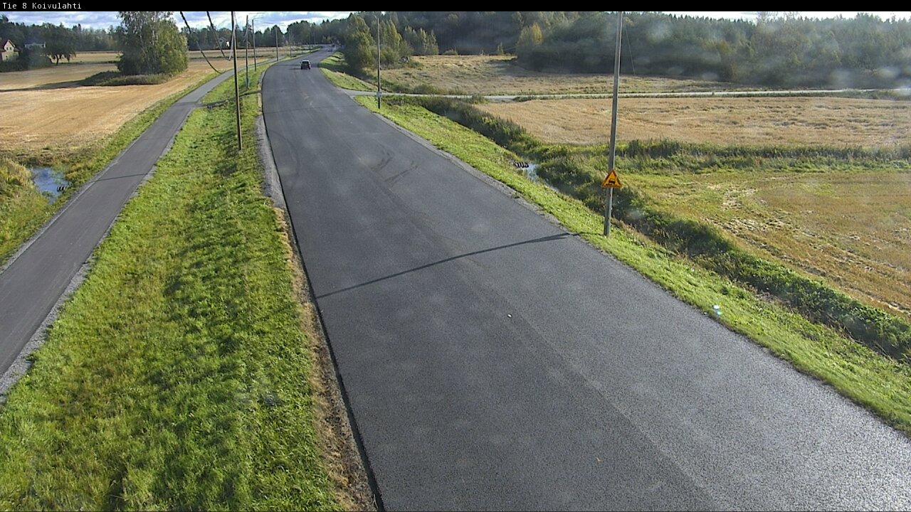 Weather Camera Image Road 8 Mustasaari, Koivulahti, Mustasaari, Pohjanmaa