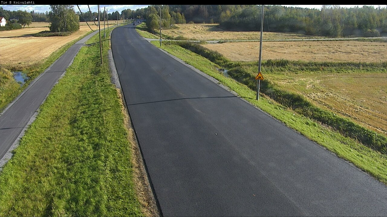 Weather Camera Image Road 8 Mustasaari, Koivulahti, Mustasaari, Pohjanmaa