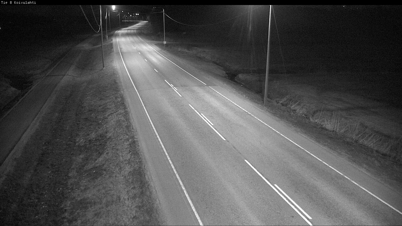 Weather Camera Image Road 8 Mustasaari, Koivulahti, Mustasaari, Pohjanmaa