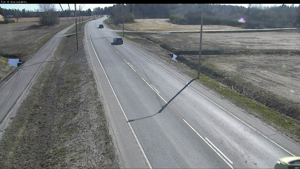 Weather Camera Image Road 8 Mustasaari, Koivulahti, Mustasaari, Pohjanmaa