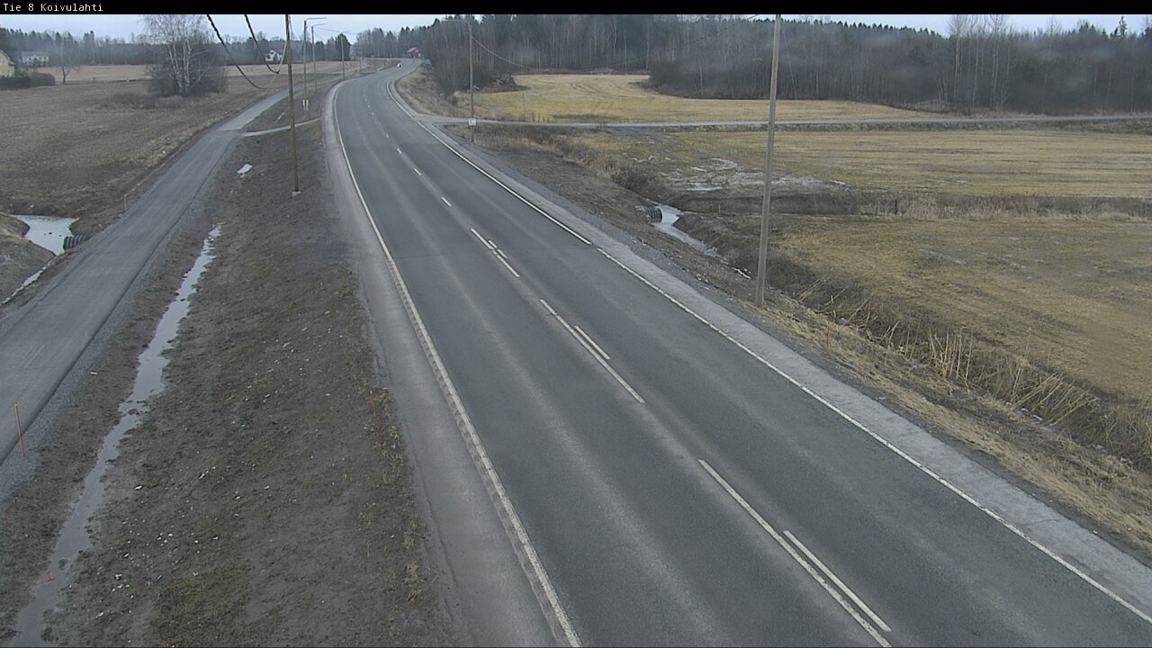 Weather Camera Image Road 8 Mustasaari, Koivulahti, Mustasaari, Pohjanmaa