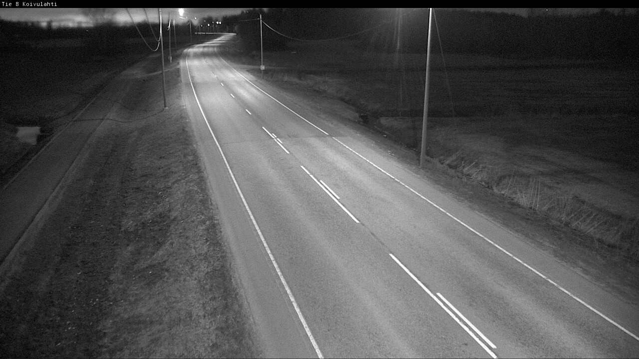 Weather Camera Image Road 8 Mustasaari, Koivulahti, Mustasaari, Pohjanmaa