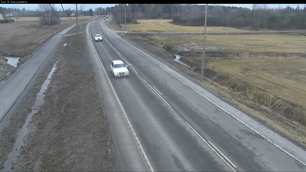Weather Camera Image Road 8 Mustasaari, Koivulahti, Mustasaari, Pohjanmaa