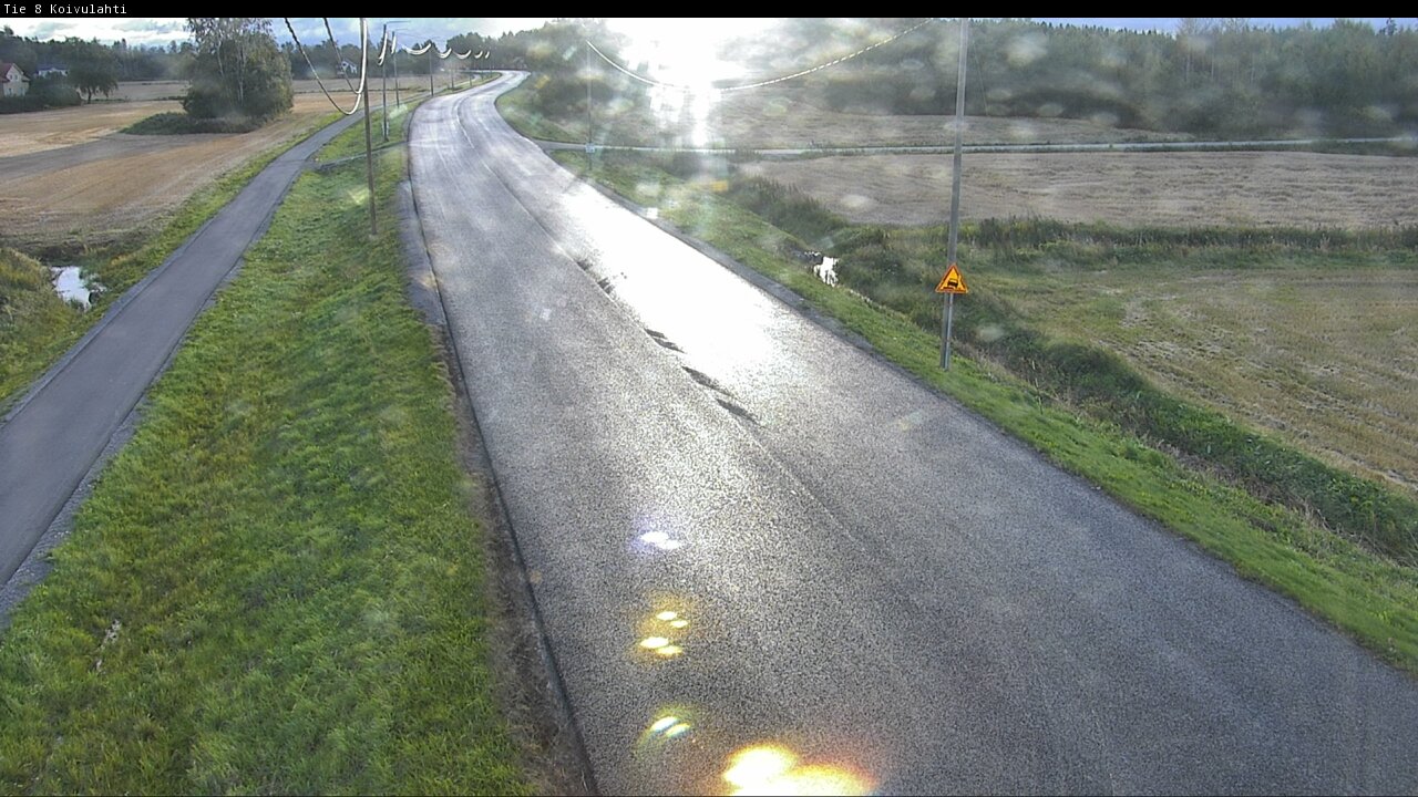 Weather Camera Image Väg 8 Korsholm, Kvevlax, Mustasaari, Pohjanmaa
