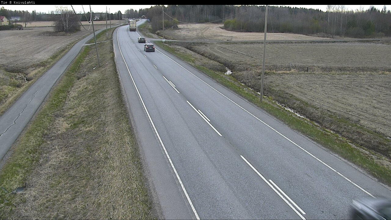 Weather Camera Image Väg 8 Korsholm, Kvevlax, Mustasaari, Pohjanmaa
