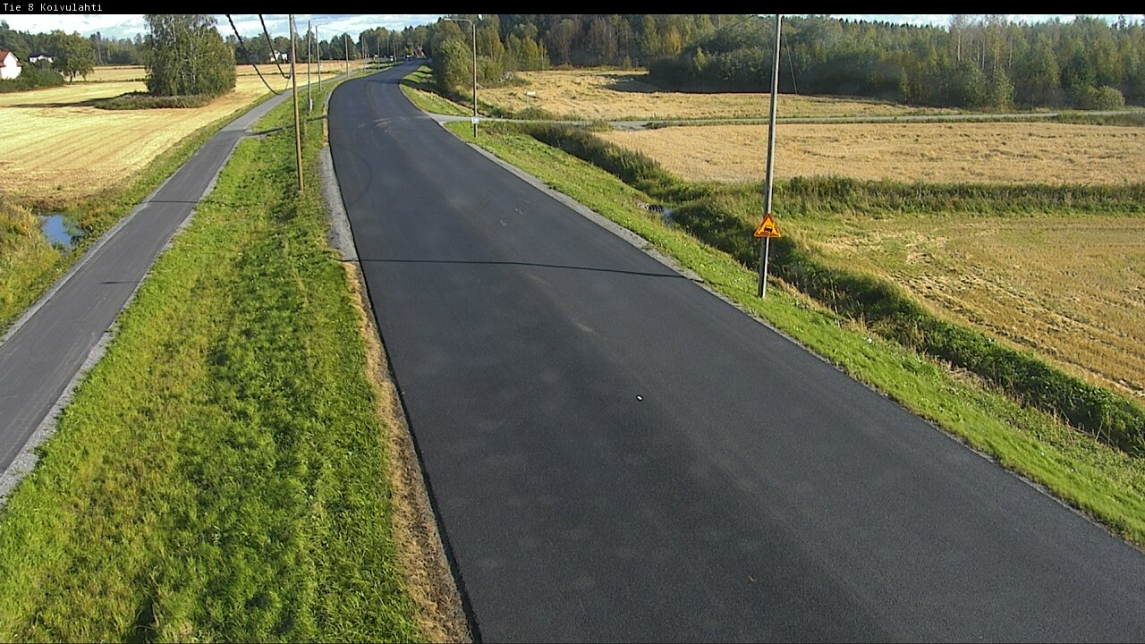 Weather Camera Image Road 8 Mustasaari, Koivulahti, Mustasaari, Pohjanmaa