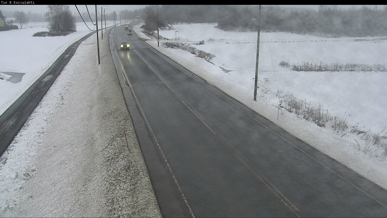 Weather Camera Image Väg 8 Korsholm, Kvevlax, Mustasaari, Pohjanmaa