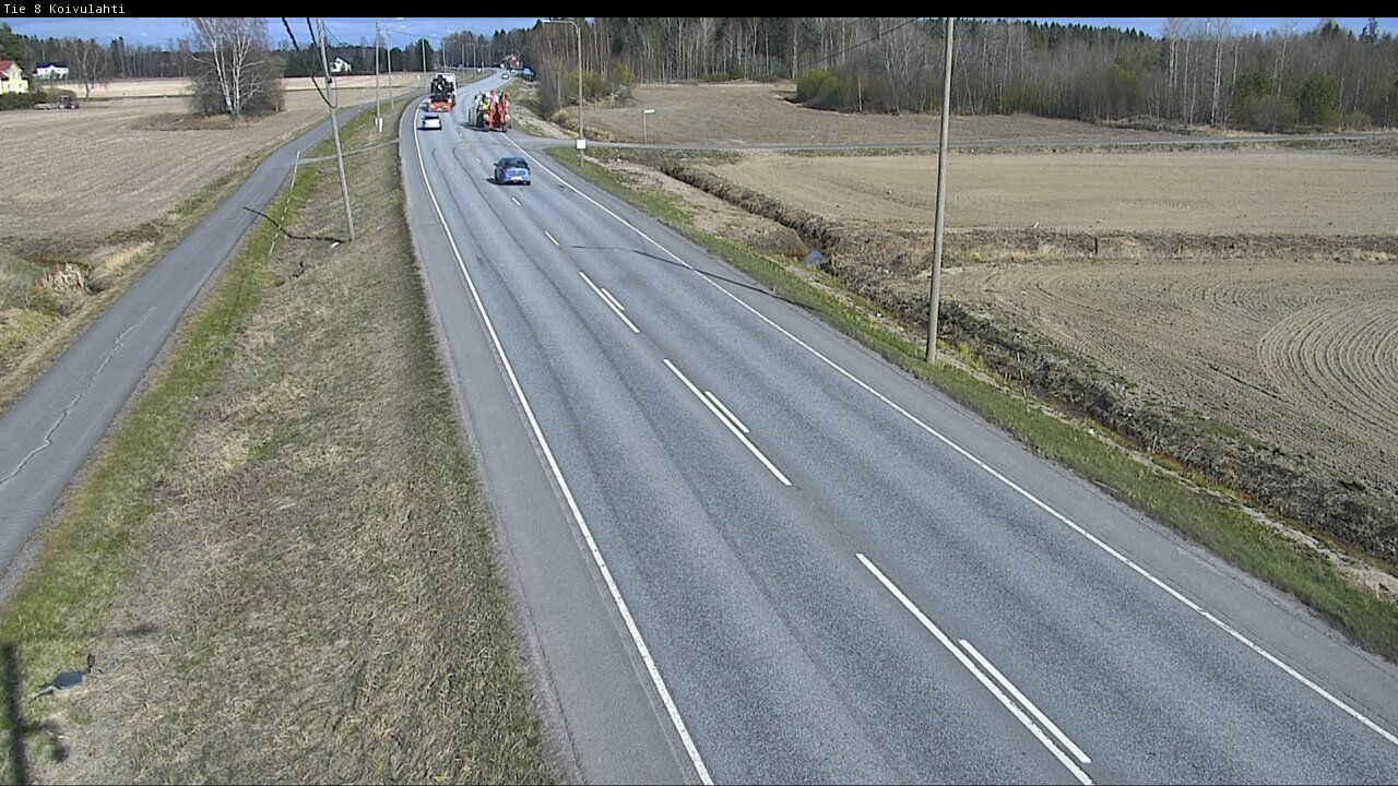 Weather Camera Image Väg 8 Korsholm, Kvevlax, Mustasaari, Pohjanmaa