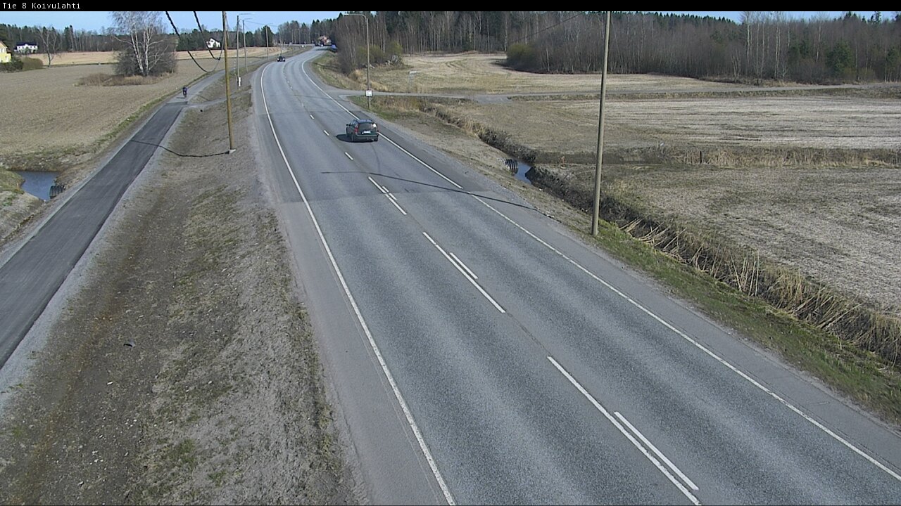 Weather Camera Image Road 8 Mustasaari, Koivulahti, Mustasaari, Pohjanmaa
