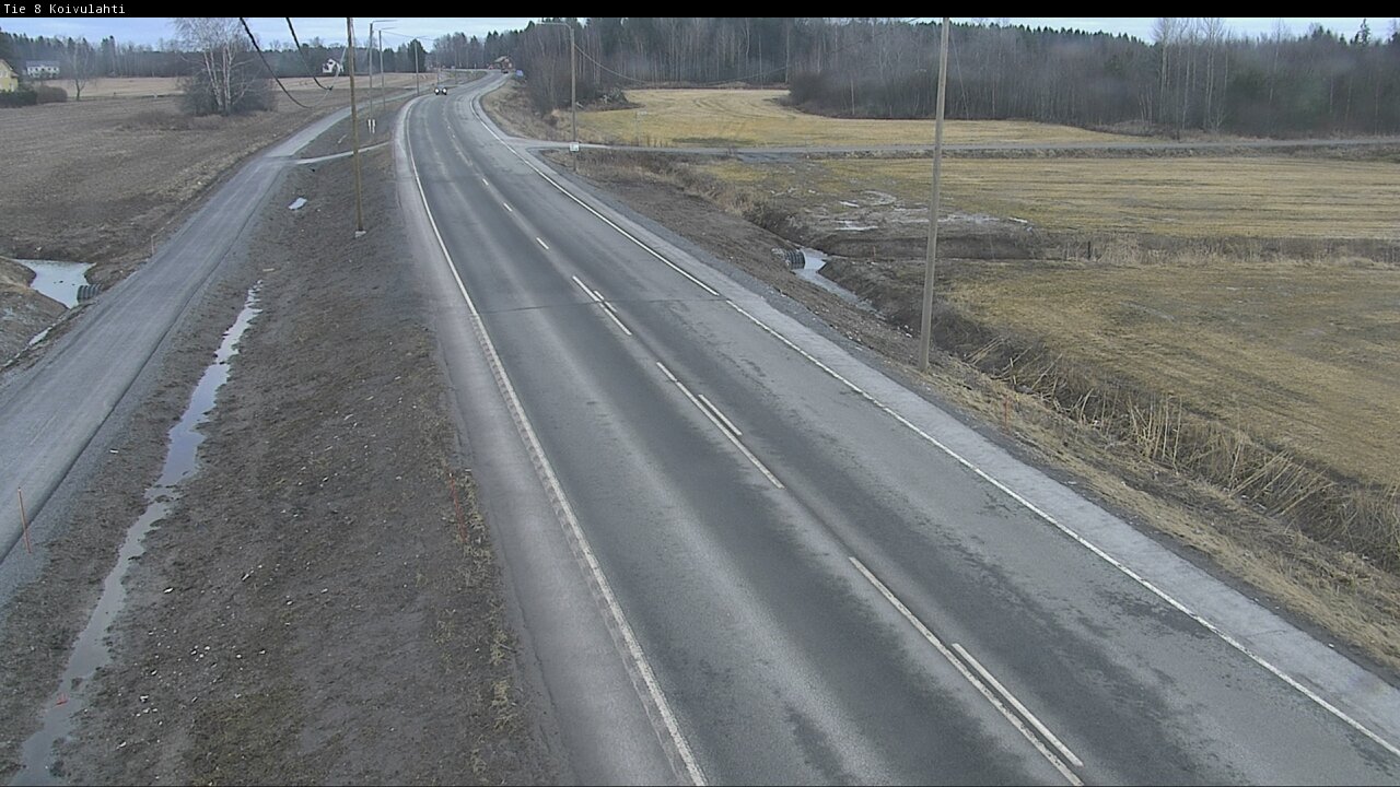 Weather Camera Image Road 8 Mustasaari, Koivulahti, Mustasaari, Pohjanmaa