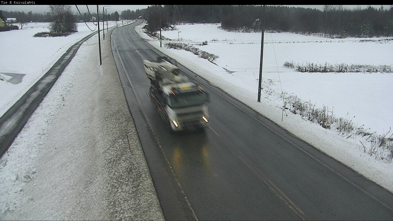 Weather Camera Image Väg 8 Korsholm, Kvevlax, Mustasaari, Pohjanmaa