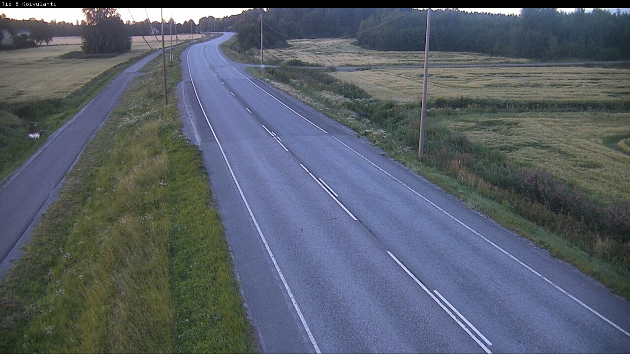 Weather Camera Image Road 8 Mustasaari, Koivulahti, Mustasaari, Pohjanmaa