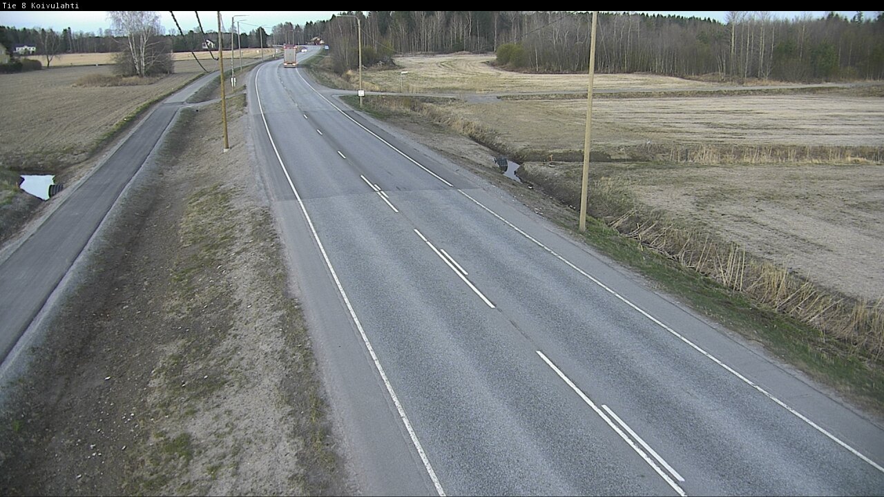 Weather Camera Image Road 8 Mustasaari, Koivulahti, Mustasaari, Pohjanmaa