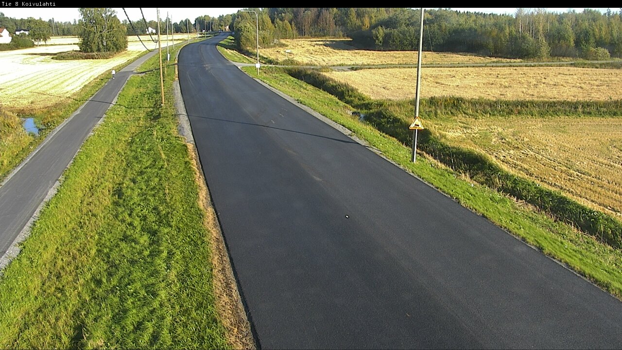 Weather Camera Image Road 8 Mustasaari, Koivulahti, Mustasaari, Pohjanmaa