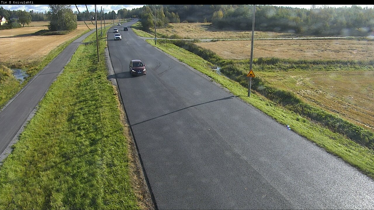 Weather Camera Image Road 8 Mustasaari, Koivulahti, Mustasaari, Pohjanmaa
