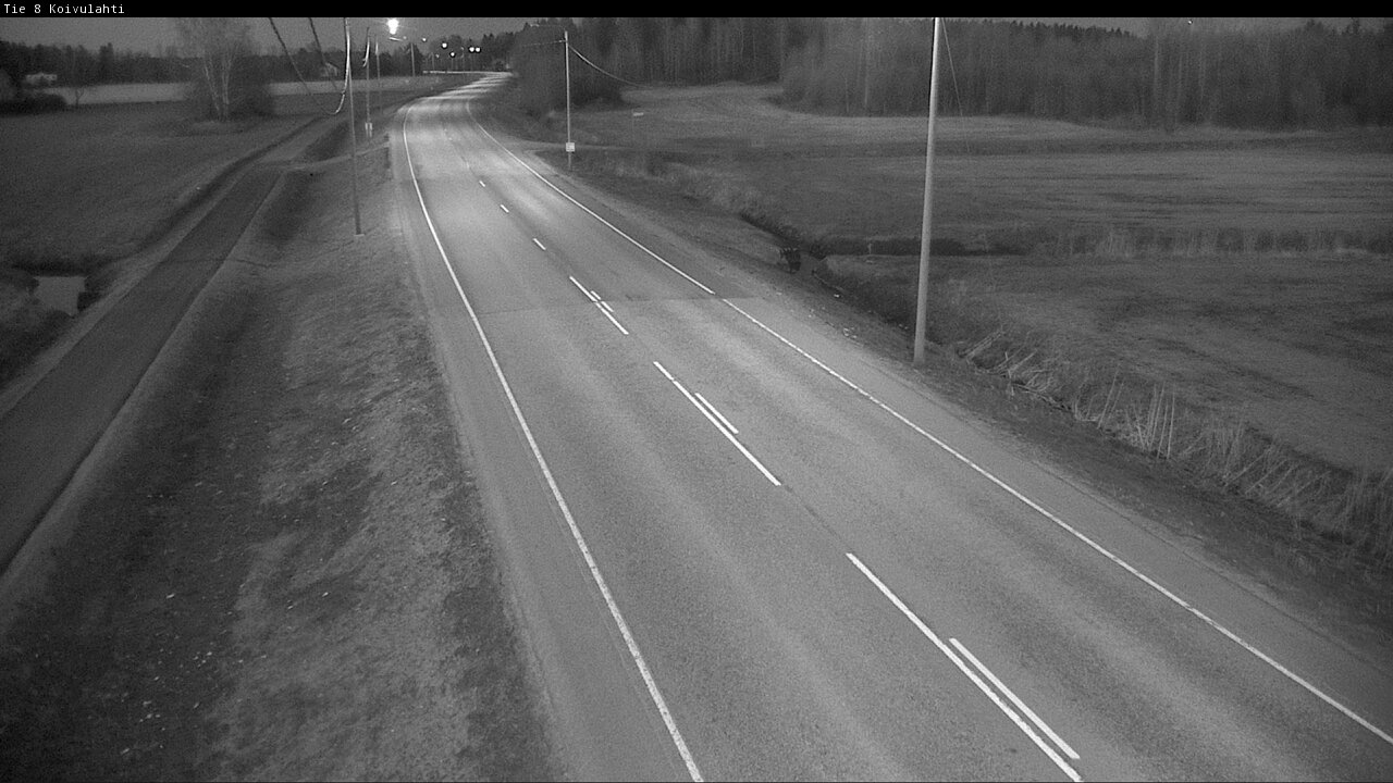 Weather Camera Image Road 8 Mustasaari, Koivulahti, Mustasaari, Pohjanmaa