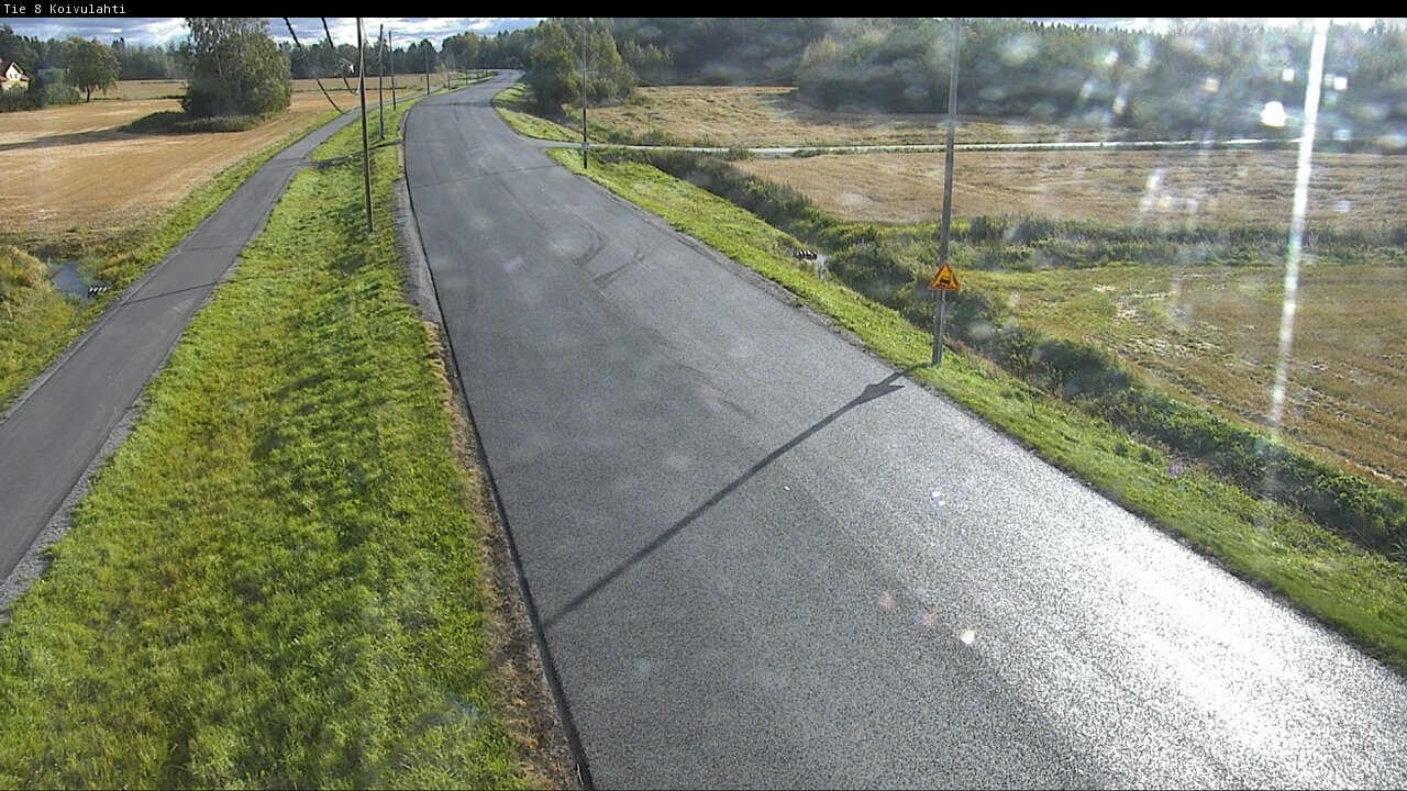 Weather Camera Image Väg 8 Korsholm, Kvevlax, Mustasaari, Pohjanmaa