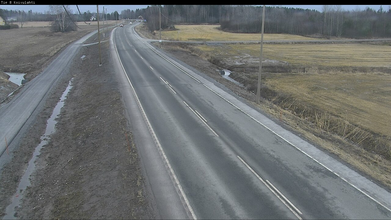 Weather Camera Image Road 8 Mustasaari, Koivulahti, Mustasaari, Pohjanmaa