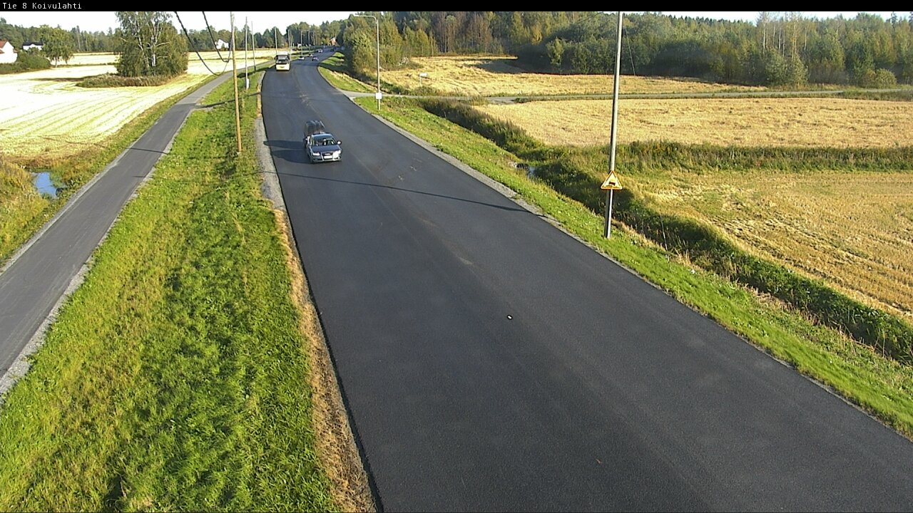 Weather Camera Image Road 8 Mustasaari, Koivulahti, Mustasaari, Pohjanmaa