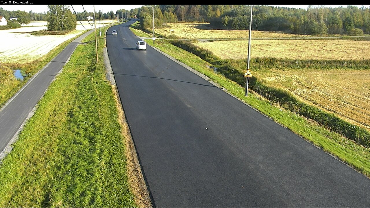 Weather Camera Image Road 8 Mustasaari, Koivulahti, Mustasaari, Pohjanmaa