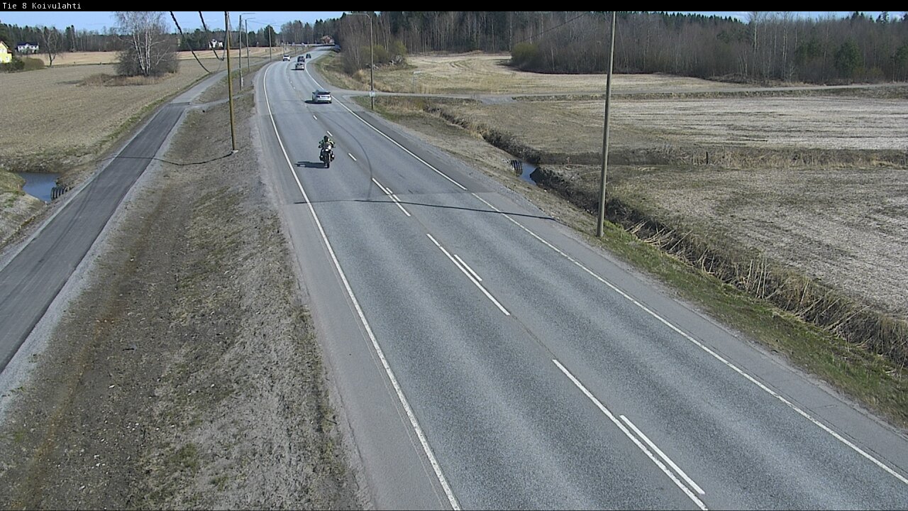 Weather Camera Image Road 8 Mustasaari, Koivulahti, Mustasaari, Pohjanmaa