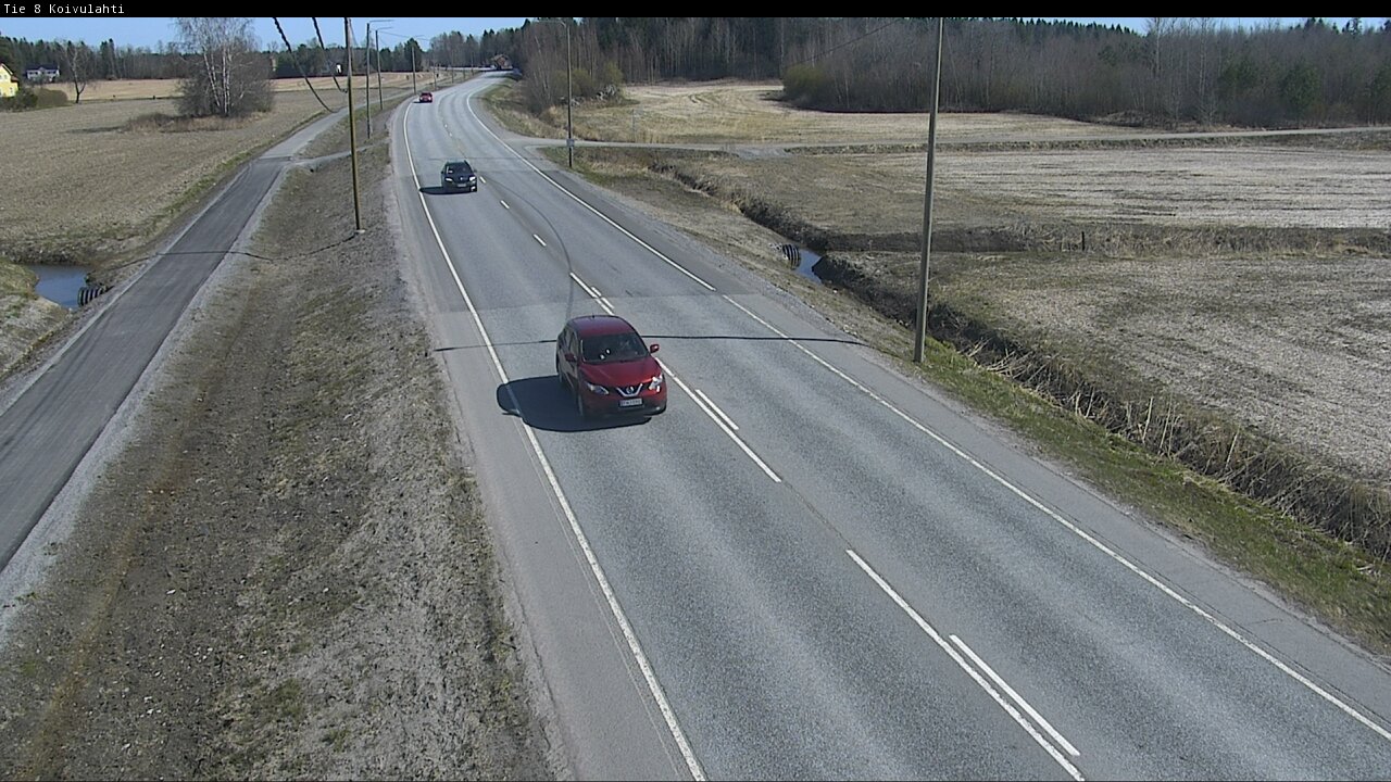 Weather Camera Image Road 8 Mustasaari, Koivulahti, Mustasaari, Pohjanmaa